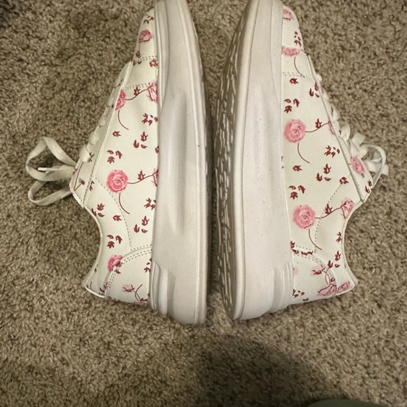 Floral White Sneakers for Women - Picture 8 of 8
